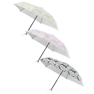 ローズブルーム・晴雨兼用折りたたみ傘