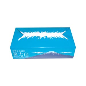 世界文化遺産　富士山ティッシュ　